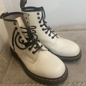 White doc martens !